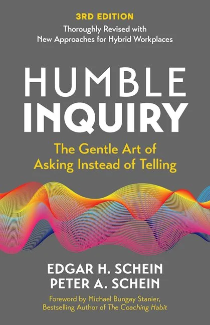 Cover of Humble Inquiry by Edgar H. Schein and Peter A. Schein