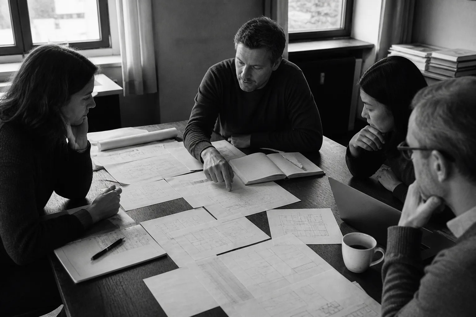 A Sales Engineering team examining a live customer opportunity