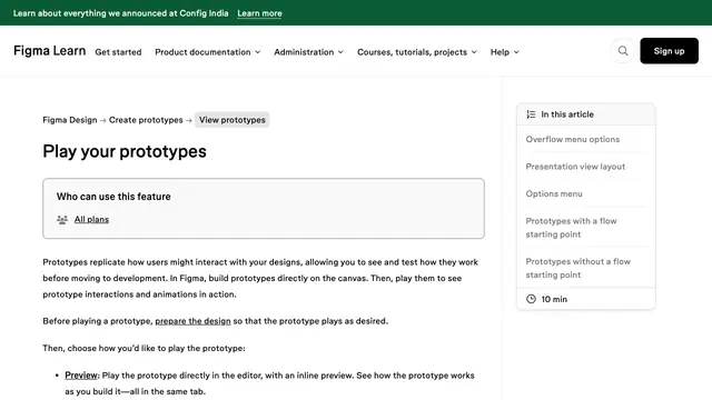 Figma resource for preparing or reviewing a software demo.