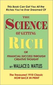 Cover of The Science of Getting Rich by Wallace D. Wattles