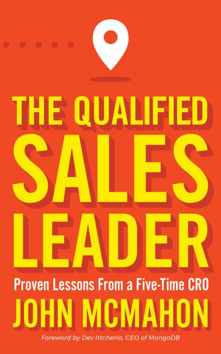 Cover of The Qualified Sales Leader by John McMahon