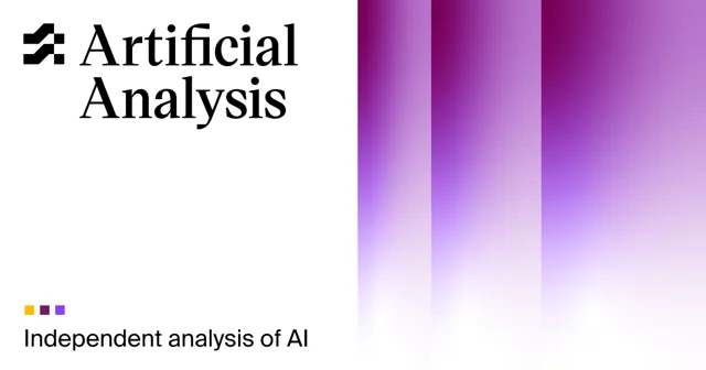 Artificial Analysis official resource image.