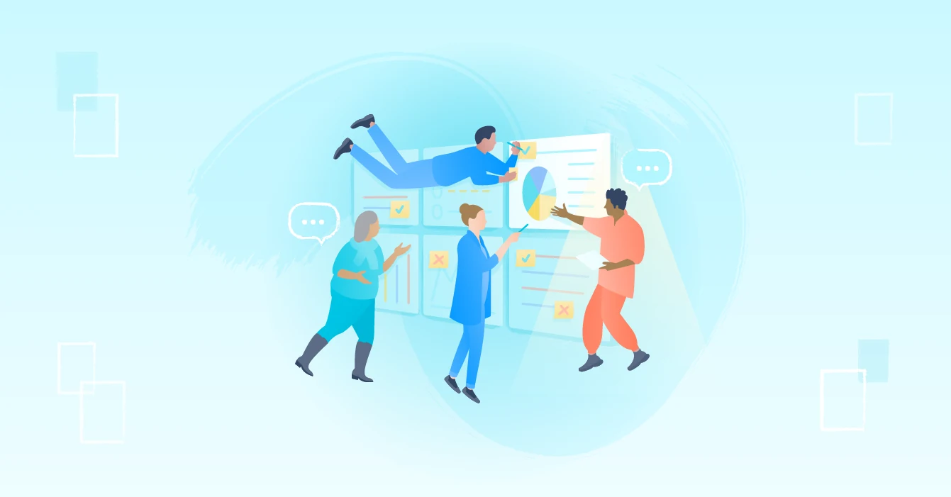 Atlassian's illustration for its Sparring play.