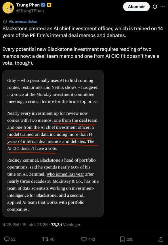 Complete original X post by Trung Phan, including both paragraphs, the attached article image, author and publication date.